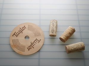 多肉植物、コルクでお洒落に