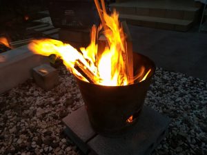 SPF材で焼き板を作ってみた。≪ビカクシダの着生材DIY≫