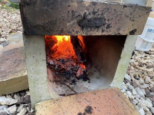 U字溝でロケットストーブを作ってみたぞ！