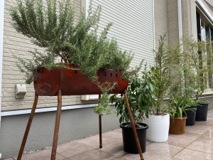 BBQセットを植木鉢にリメイクしてみたぞ！