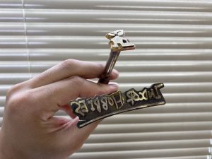 【感謝感激御礼】焼き印を作っていただけました...