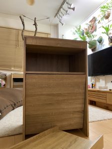 楽天で買った猫トイレ収納を作るぞ！