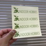 INDOOR HOBBIESステッカーが出来ました！