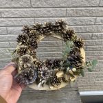 段ボールリースでクリスマスを彩る【手作り】